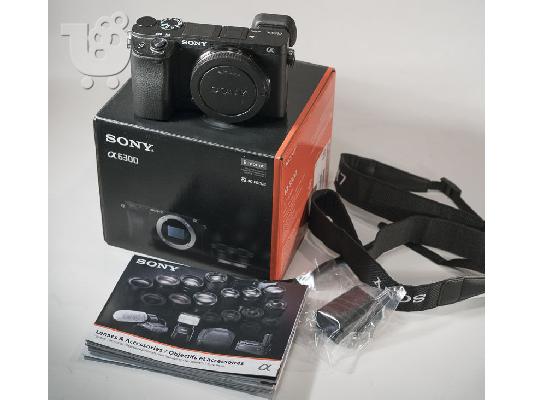 PoulaTo: Sony Άλφα a6300 mirrorless ψηφιακή φωτογραφική μηχανή (σώμα μόνο)
